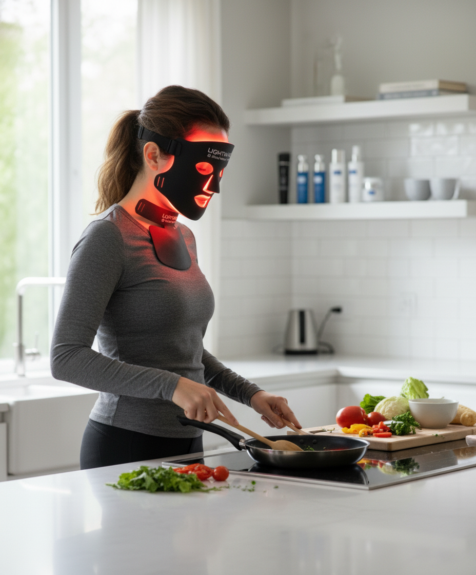 Allure Activate Dual-Light Face and Neck Mask